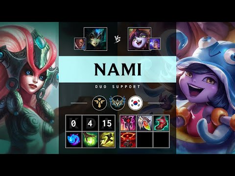 Nami Support vs Lulu - KR Challenger Patch 25.21