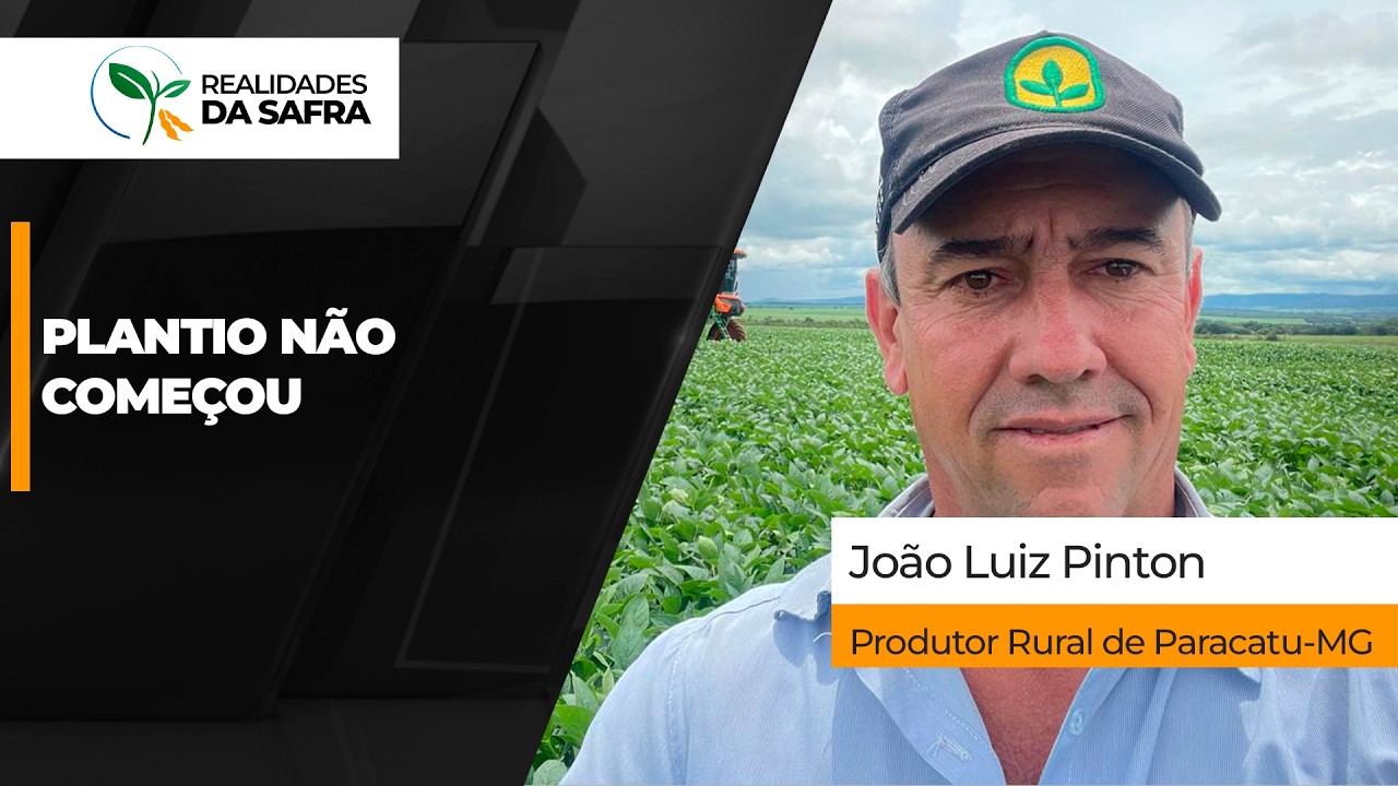 Plantio da soja ainda não começou nas áreas de sequeiro em Paracatu/MG