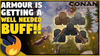ARMOUR IS GETTING A WELL NEEDED BUFF! | Conan Exiles | Age Of Sorcery