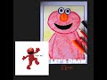 How To Draw Elmo From Sesame Street I Arta Kids