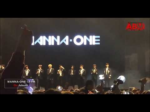 180121 WANNA ONE 1st FM #onJAKARTA OPENING SPEAK INDONESIA