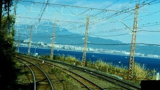 preview picture of video 'JR Tōkaidō Main Line driver's view from Atami to Tokyo on Rapid Acty in Japan'