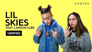 Lil Skies "Red Roses" Feat. Landon Cube Official Lyrics & Meaning | Verified
