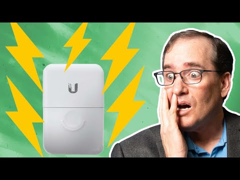 „Ubiquiti“ eterneto viršįtampių apsaugos įrenginys ETH-SP-G2 video