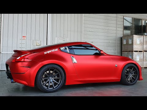 Rohana RC10 wheels on 370z