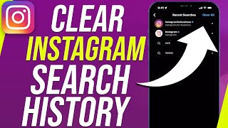 How To Clear Instagram Search History - 2023 Update