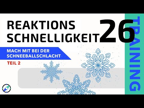 Reaktionstraining 26 - Die Schneeballschlacht (Jetzt wird's wild!)