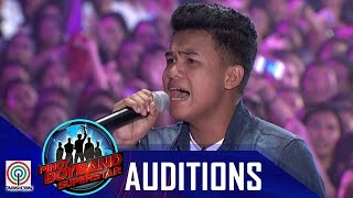 Pinoy Boyband Superstar Judges’ Auditions:  Jead Ramirez – “Na sa’yo na ang lahat”