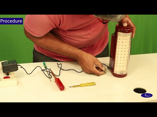 Analyze defects and repair voltage stabilizer,emergency light and UPS 