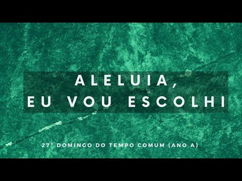 ALELUIA - EU VOS ESCOLHI FOI DO MEIO DO MUNDO (Marcus Vinícius) - CATÓLICA