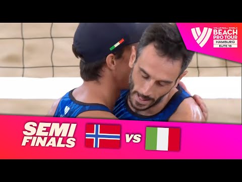 Mol, A./Sørum vs. Cottafava/Nicolai - Semi Finals Highlights Hamburg 2023 #BeachProTour