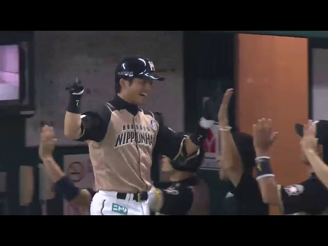 【5回表】ファイターズ大引が5号2ラン!! 完璧な一発で勝ち越しに成功!! 2014/8/28 H-F