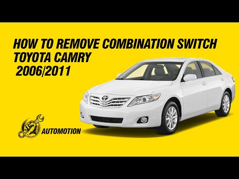 TOYOTA CAMRY COMBINATION SWITCH REMOVAL