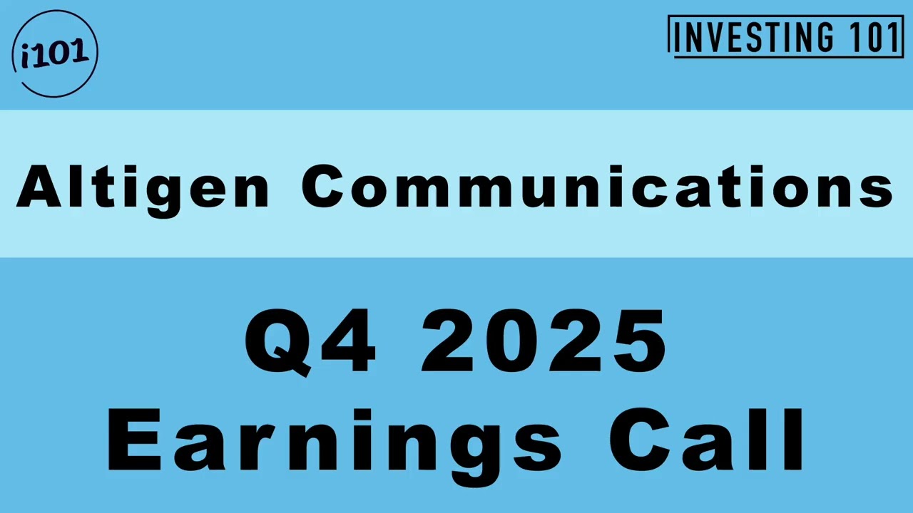Altigen Communications Q4 2025 Earnings Call