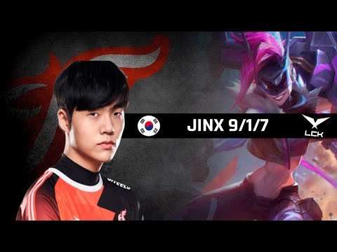 Highlights KDF Teddy with Jinx - LCK Spring 2022
