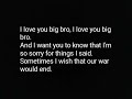 Jake Paul Logan Paul I Love You Bro Lyrics