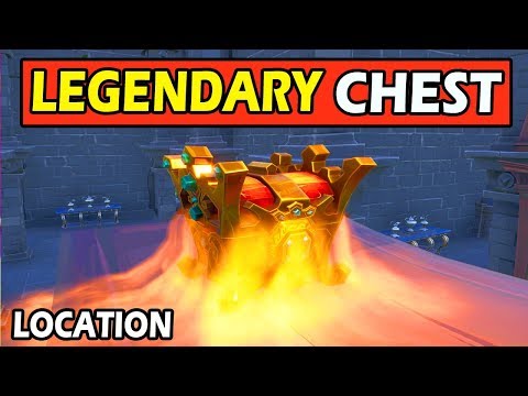 where to find legendary chest locations golden weapon fortnite season 8 - fortnite chest locations season 8