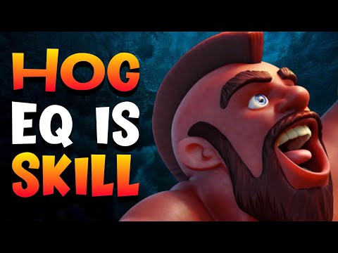Playing the HIGHEST SKILL Hog Rider Deck in Clash Royale