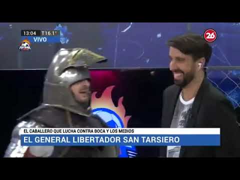 El Caballero Tano Santarsiero contra Boca - Angel Isis | FÚTBOL AL HORNO