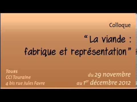 , title : '2:39:41 Colloque / La viande : fabrique et représentations (Tours, 2012). / E3'