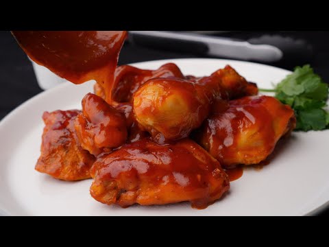 Pollo en Salsa BBQ fácil y SIN HORNO
