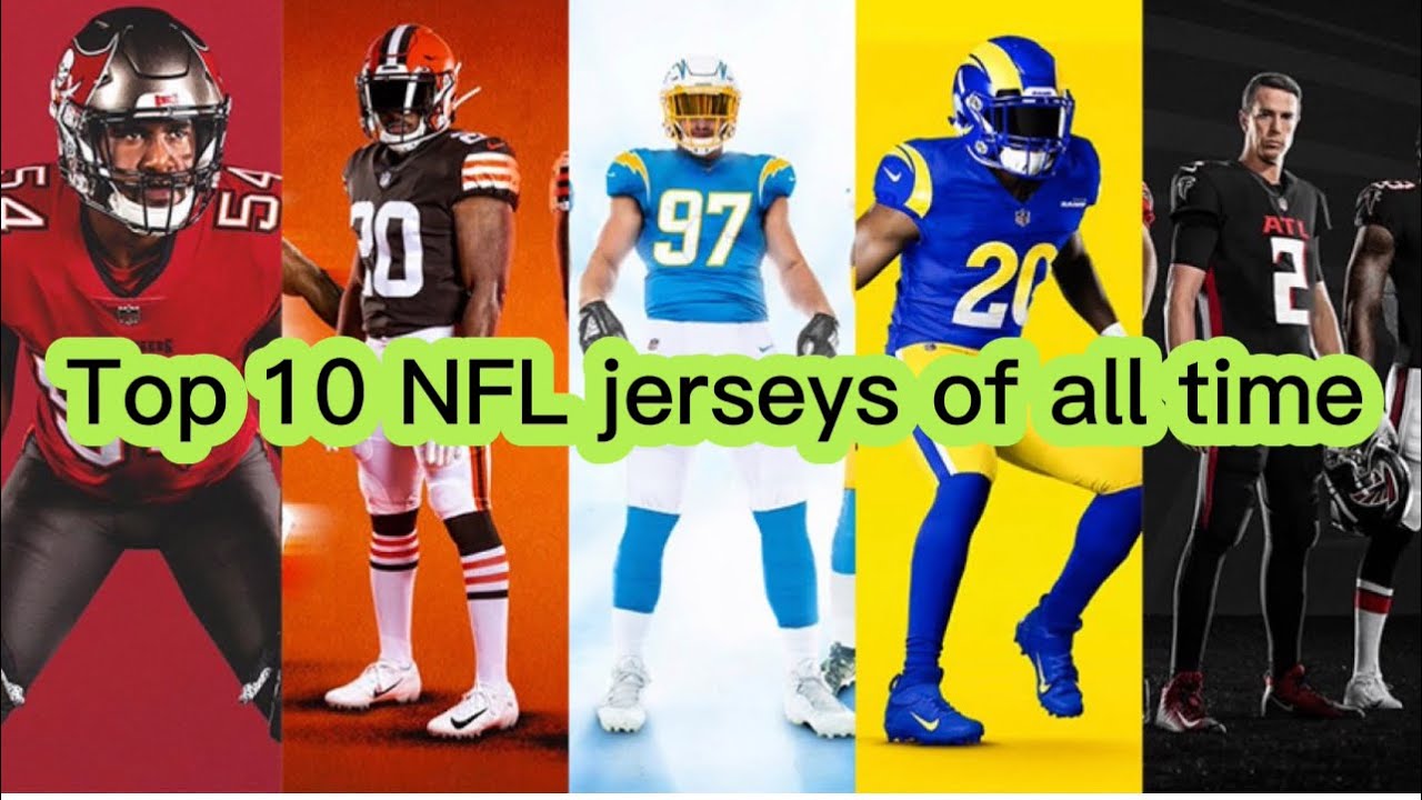 Top 10 best NFL jerseys of all time@The10chronicles