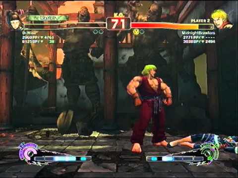 Cooliex Presents: SSF4:AE Juri (D-Wise) vs Ken (MidnightBrawlers)