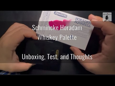 @TheHobbyist_Finds | Review: Schmincke Horadam Whiskey Palette (2025)