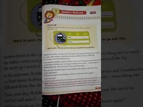 Class 3rd Lesson-7 Robbie’s Railroad