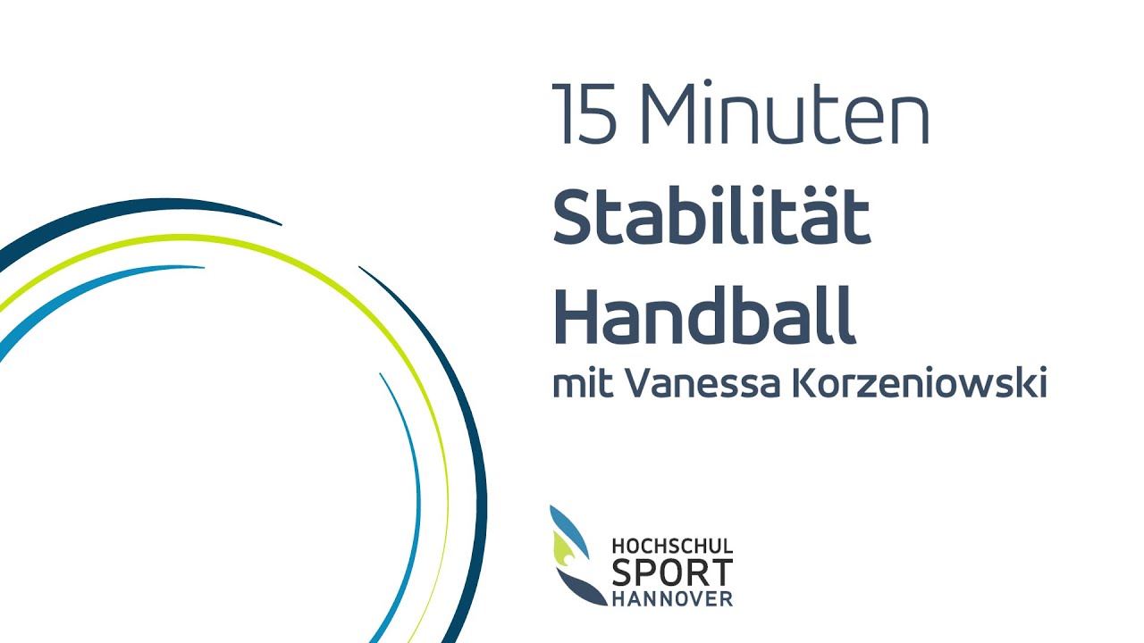 15 Minuten Handball Stabilität