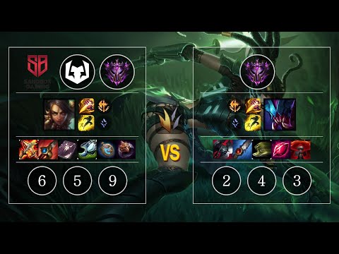 SB Natalie Nidalee vs Rek'Sai Jungle - KR Patch 10.12