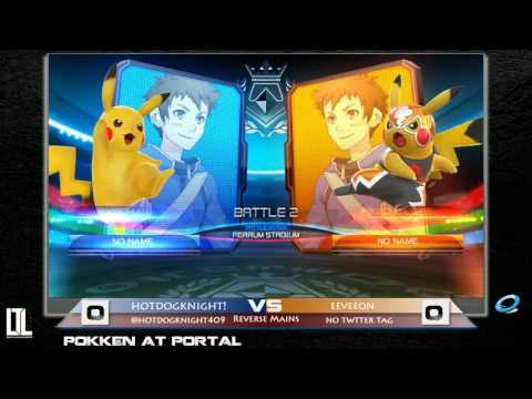 Hotdogknight! vs Eeveeon - Pokken at Portal 7/26/16