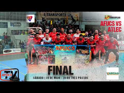 TAÇA FARROUPILHA 2023 AGORA É FINAL JOGO DA VOLTA CHEIO DE EMOÇÕES, ACOMPANHE: ATLEC X AFUCS