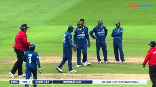 mankand wicket Huge controversy in the England vs Sri Lanka match!