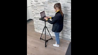 Tripod Adjustable & Portable Standing Desk