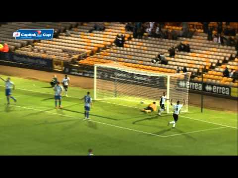 Port Vale v Hartlepool– League Cup Highlights 2014/2015