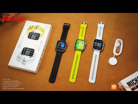 Microwear's new smartwatch MA34 is released!⌚🥳