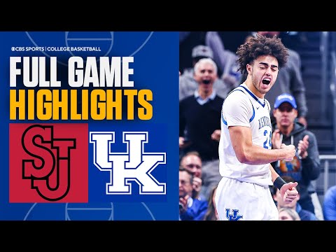St. John's Red Storm vs Kentucky Wildcats | Full Game Highlights | CBS Sports College Basketball
