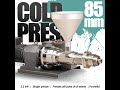 COLD OIL PRESS MACHINE 85mm SESAME OIL EXTRACTION SESAME OIL PRESSING COLD PRESS MACHINE