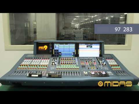 The MIDAS PRO Fader - Rated for 1 Million Life Cycles