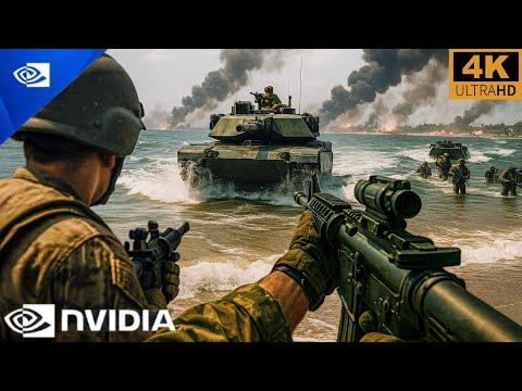 MODERN D-DAY BEACH INVASION | REALISTIC ULTRA GRAPHIC GAMEPLAY [4K60FPS] Battlefield 6