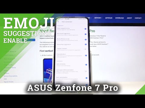 How to Use Emoji Suggestions on ASUS Zenfone 7 Pro – Activate Emoji Suggestion