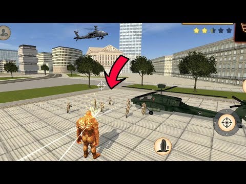 Stone Giant - (Stone Giant Fight President House) Helicopter Landing President VIP House - HD