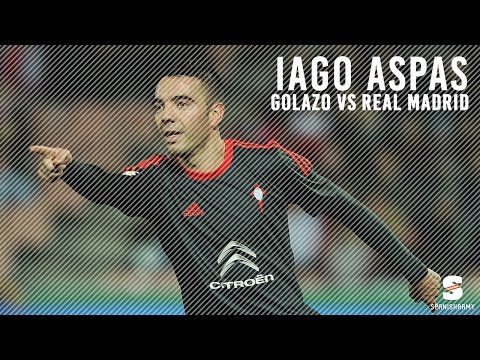 Iago ASPAS Golazo (Real Madrid-Celta) HD