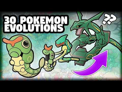 8 MINUTES OF POKEMON EVOLUTION ANIMATED 2