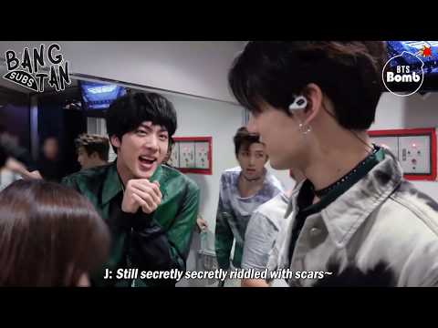 [ENG] 181220 [BANGTAN BOMB] Special lyrics of Anpanman - BTS (방탄소년단)