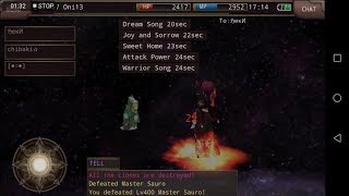 Iruna Online - Farming Sauro 400 (NInja SK)