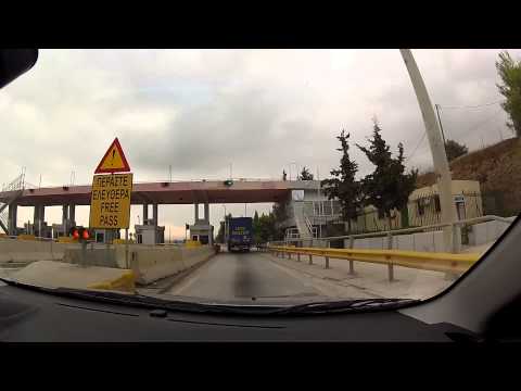 Driving on GR-8A from Kiato to Motorway's 8 exit to Tripoli (highway driving, Greece) - onboard cam