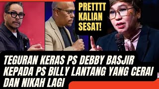 Download lagu Ps Debby Basjir's harsh rebuke to Ps Billy Lantang who divorced and remarried!!? mp3