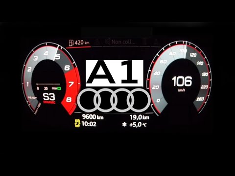 2019 AUDI A1 40 TFSI ACCELERATION 0-100 km/h (85kw)